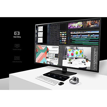 LG 43 4K UHD Monitor FreeSync 43UN700 B - Office Depot