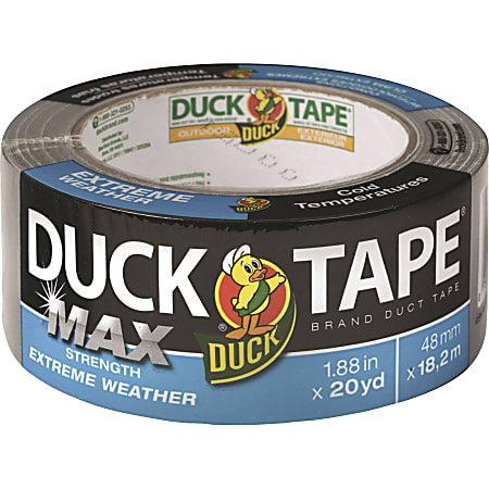 Duck MAX Strength Weather Duct Tape - 20 yd Length x 1.88 Duck MAX Strength Weather Duct Tape - 20 yd Length x 1.88