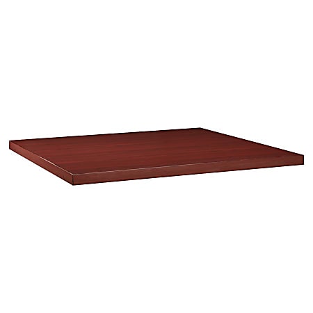 Lorell® Prominence Conference Square Table Adder Section, 48"W, Mahogany