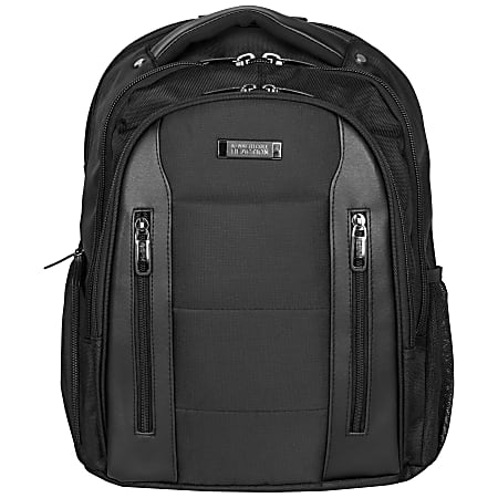 Kenneth Cole Reaction Backpack For 17" Laptops, Black