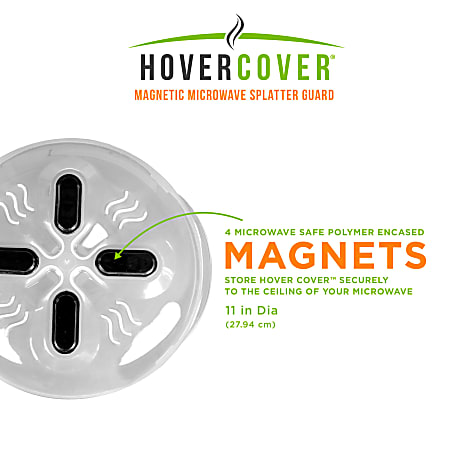 Hover Cover Review: Magnetic Microwave Splatter Guard