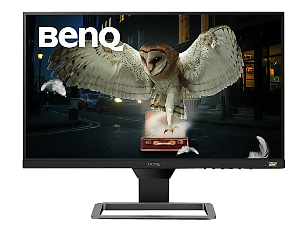 BenQ EW2480 - LED monitor - 24" - 1920 x 1080 Full HD (1080p) @ 60 Hz - IPS - 250 cd/m² - 1000:1 - 5 ms - HDMI - speakers - black, metallic gray