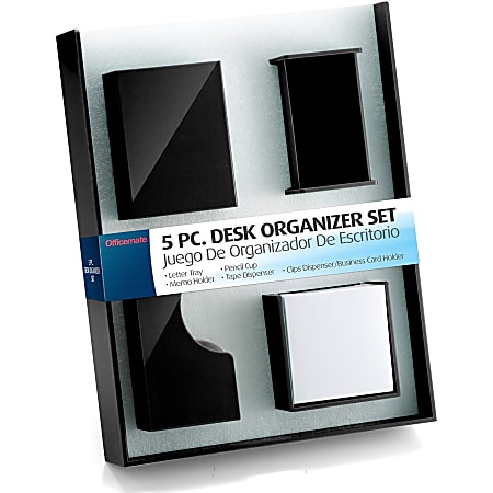 Officemate Desk Organizer Set - 7 Officemate Desk Organizer Set - 7