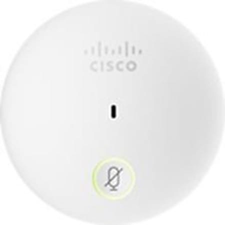 Cisco Wired Boundary Microphone - 24.61 ft - 80 Hz to 20 kHz -34 dB - Omni-directional - Table Mount - Mini-phone