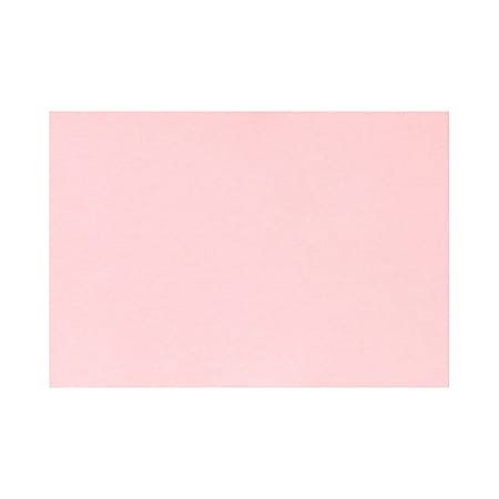 LUX Flat Cards, A6, 4 5/8" x 6 1/4", Candy Pink, Pack Of 1,000