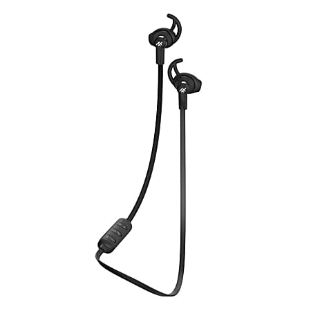 iFrogz FreeRein Wireless Earbud Headphones IFFRWE BK0 Office Depot