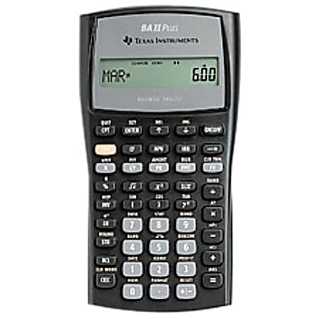 Texas Instruments BAII PLUS Business/Financial Calculator