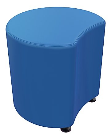 Marco Group Sonik Petal Ottoman, Royal Blue