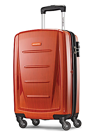 Samsonite® Winfield 2 Polycarbonate Rolling Spinner, 20"H x 13 1/2"W x 9"H, Orange