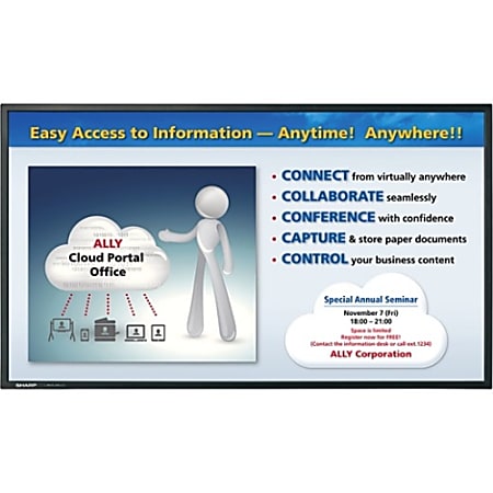 Sharp Professional PN-Y425 Digital Signage Display