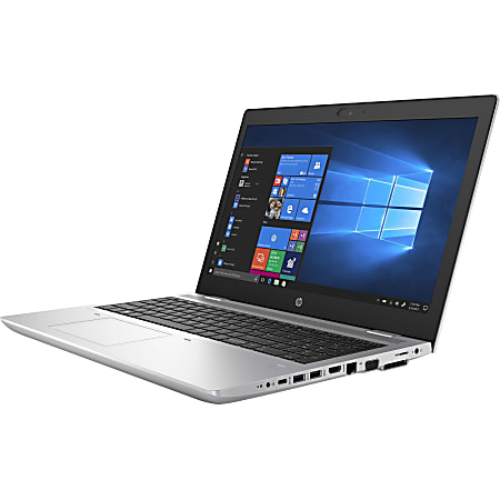HP ProBook 650 G5 15.6" Notebook - Intel Core i5-8365U 1.60 GHz - 8 GB RAM - 256 GB SSD - Natural Silver - Windows 10 Pro - Intel UHD Graphics 620 - 15 Hour Battery - 4G