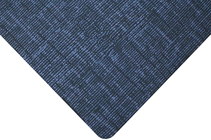 M+A Matting Desk Chair Mat, 35" x 47", Astella Blue