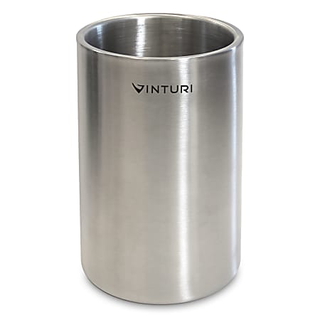 Edgecraft Vinturi Double Walled Wine Cooler, Silver