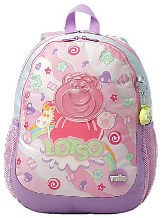 Totto Pencil Case, 9-1/16"H x 3-9/16"W x 4-3/4"D, Pink Toy Story, Total Qty 1