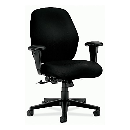 HON® 7800 Series High-Performance Task Chair,  Black