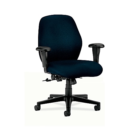 HON® 7800 Series High-Performance Task Chair, Mariner/Black