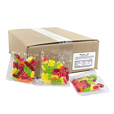 Cyber Sweetz Individually Wrapped Mike & Ike Candies, 1.5 Oz Individual Bags, 5 Lb Box