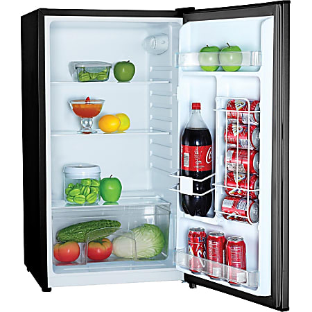 Magic Chef 4.4 cu. ft. Mini Refrigerator with Freezer, Black at