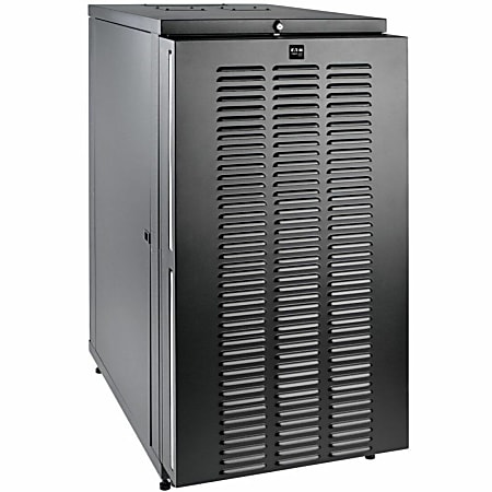 Eaton Tripp Lite Series SmartRack 24U Standard-Depth Half-Height Rack Enclosure for Harsh Environments, SR24UBFFD
