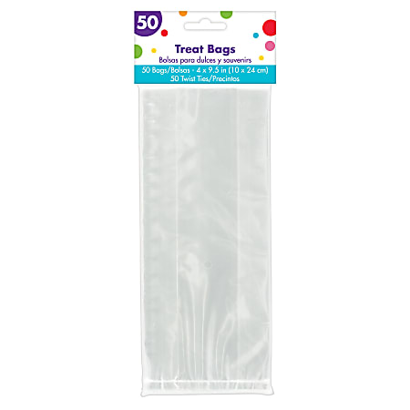 Plastic clearance treat bags
