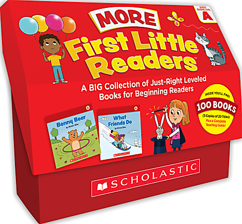 Scholastic Teacher Resources First Little Readers Books, Reading, Pre-K, Pack Of 101 Books