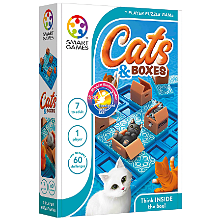 SmartGames Cats & Boxes Puzzle Game