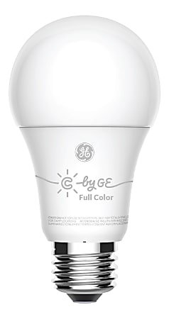 C by GE Full-Color A19 Smart LED Bulb, 60 Watt, 2000 Kelvin
