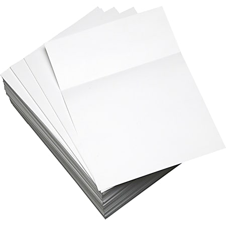 Lettermark Punched & Perforated Copy Paper, 5 Reams, White, Letter (8 1/2" x 11"), 500 Sheets Per Ream, 20 lb, 92 Brightness