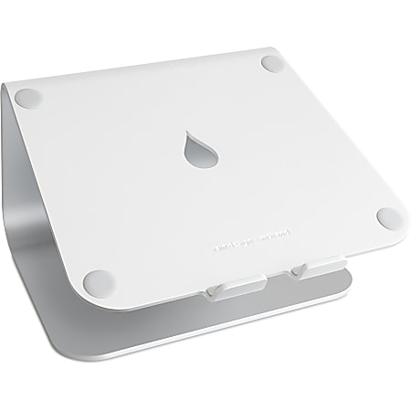 Rain Design mStand Laptop Stand - Silver - mStand transforms your notebook into a stylish and stable workstation so you can work comfortably and safely all day.