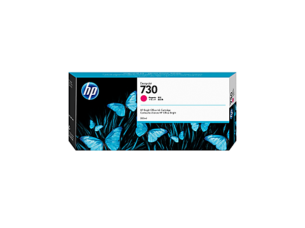 HP 730 Inkjet Ink Cartridge, Magenta Pack, P2V69A