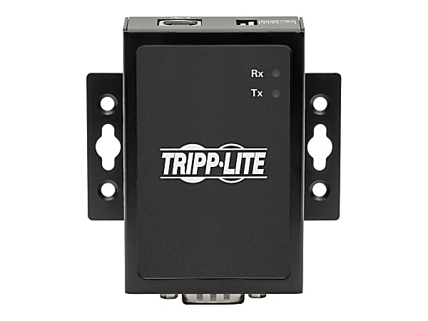 Tripp Lite RS-422/RS-485 USB to Serial FTDI Adapter with COM Retention (USB-B to DB9 F/M), 1 Port - Serial adapter - USB 2.0 - RS-422/485 - black
