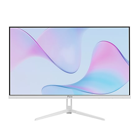 Pixio PX278 Wave 27" Fast-IPS LCD WQHD 1440p Gaming Monitor, FreeSync, White