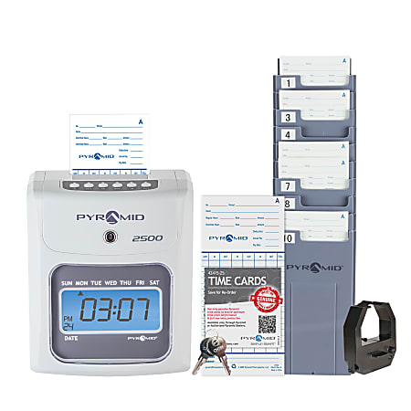 Pyramid Time Systems Small Business 2500 Time Clock