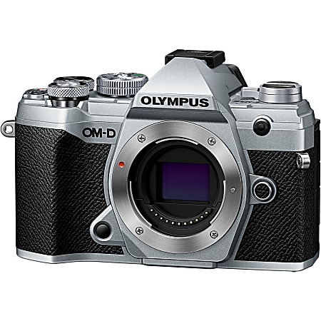 Olympus OM-D E-M5 Mark III 20.4 Megapixel Mirrorless Camera Body Only - Silver - Autofocus - 3" Touchscreen LCD - 5184x 3888 Image - V207090SU000