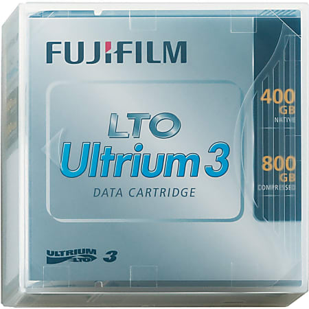 Fujifilm LTO Ultrium 3 Data Cartridge - LTO Ultrium LTO-3 - 400GB (Native) / 800GB (Compressed) - 1 Pack