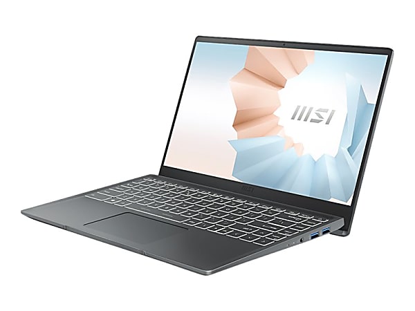 MSI Modern 14 Modern 14 B5M-053 14" Rugged Laptop - AMD Ryzen 5 5500U 2.10 GHz - 8 GB RAM - 256 GB SSD - MODERN14R053