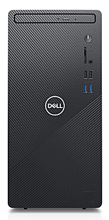 Dell™ Inspiron 3880 Desktop PC, Intel® Core™ i3, 8GB Memory, 1TB Hard Drive, Windows® 10, I3880-3777BLK-PUS