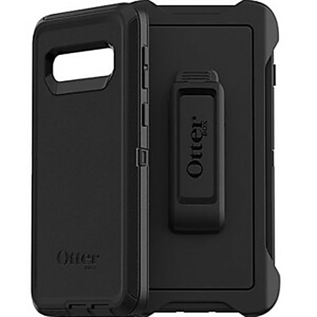 OtterBox Defender Carrying Case (Holster) Samsung Smartphone - Black - Belt Clip