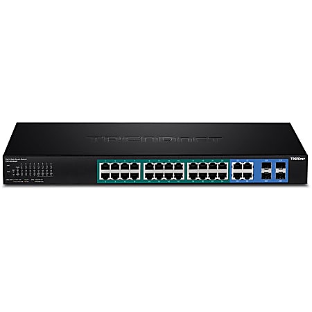 TRENDnet 28-Port Web Smart PoE+ Switch