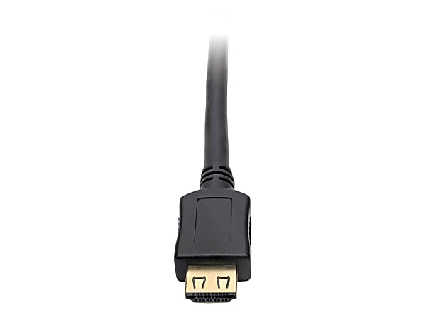 Eaton Tripp Lite Series High-Speed HDMI Cable, Gripping Connectors, 4K (M/M), Black, 10 ft. (3.05 m) - HDMI  - P568010BKGRP