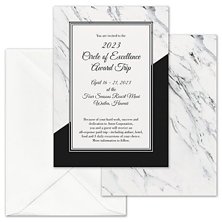 Custom event 2025 invitations