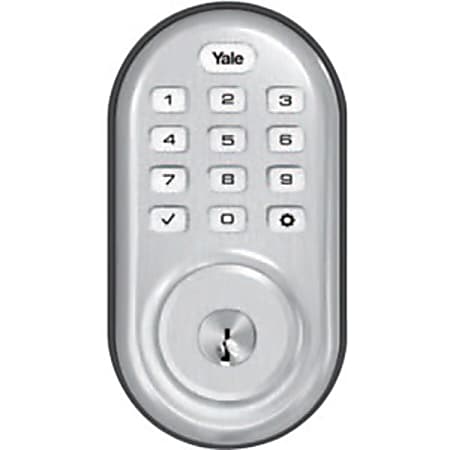 Yale Assure Lock Push Button Deadbolt - Z-WavePolished Brass