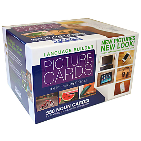 Stages Learning Materials Language Builder Picture Nouns Cards,