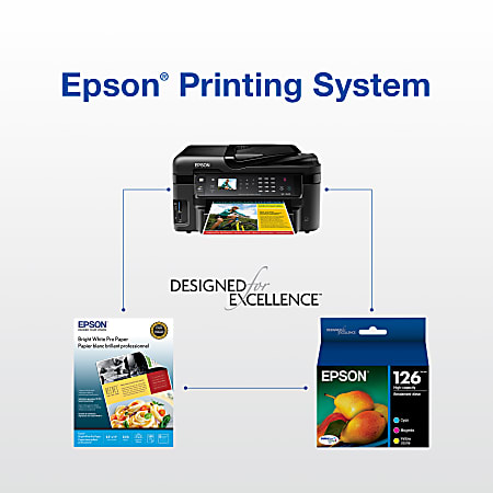 Epson 126 Multi Pack 4 pack High Capacity black yellow cyan