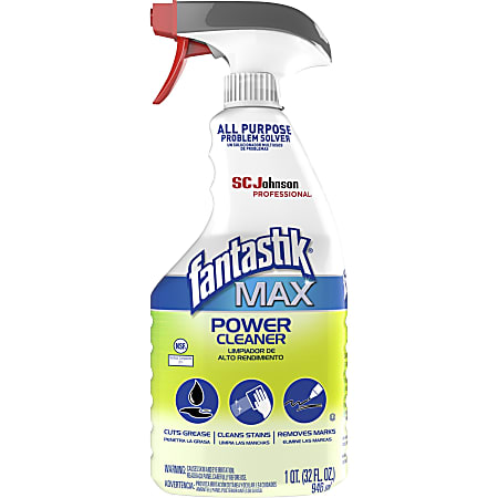 fantastik® Max Power Cleaner - 32 fl oz (1 quart) - 1 Each - Clear
