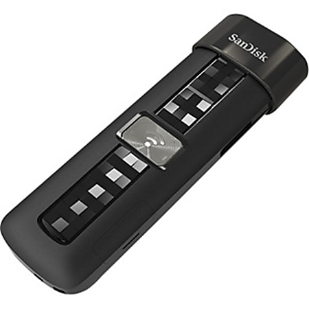 SanDisk Connect Wireless Flash Drive - 32 GB - USB 2.0 - 1 Year Warranty