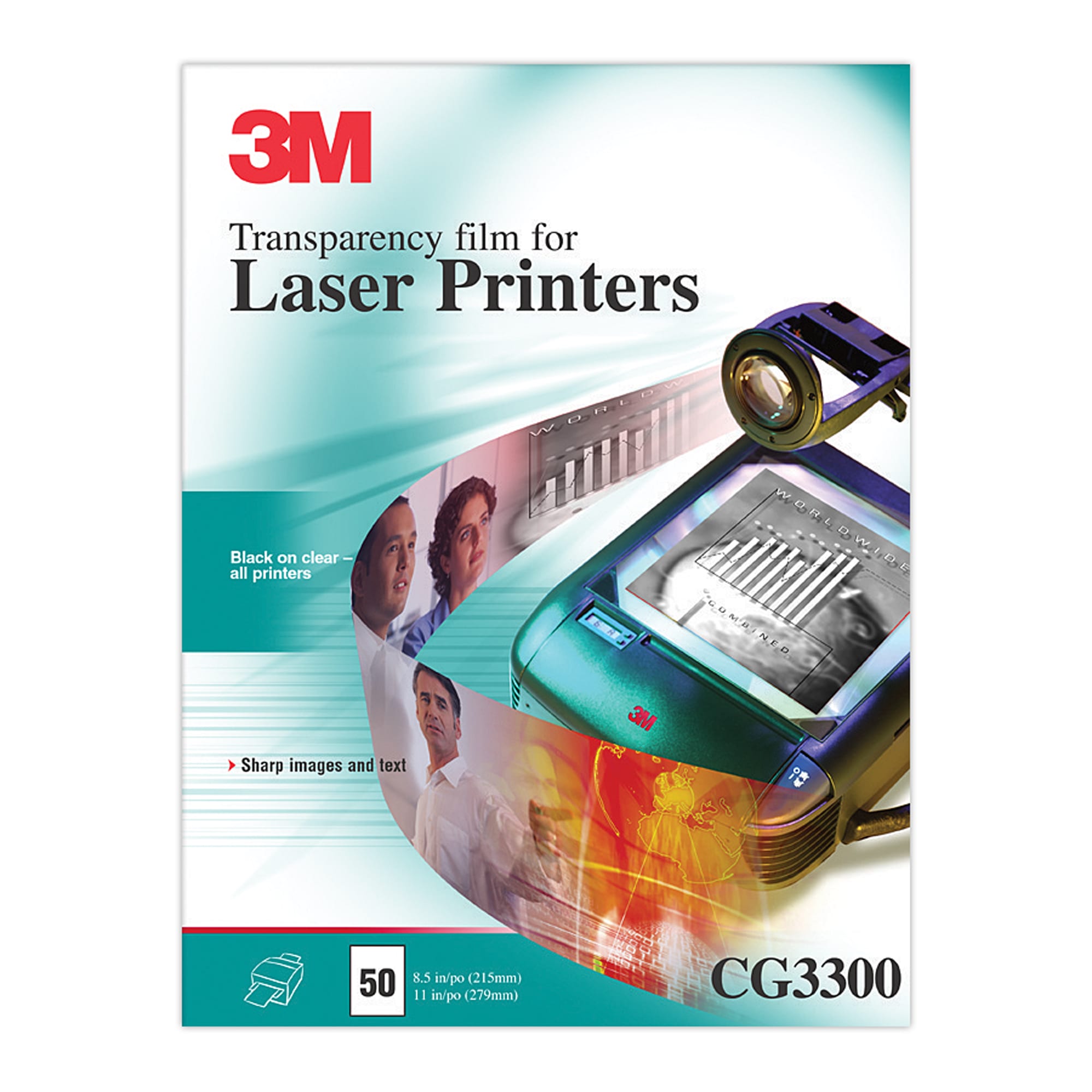 transparency film for laser printers