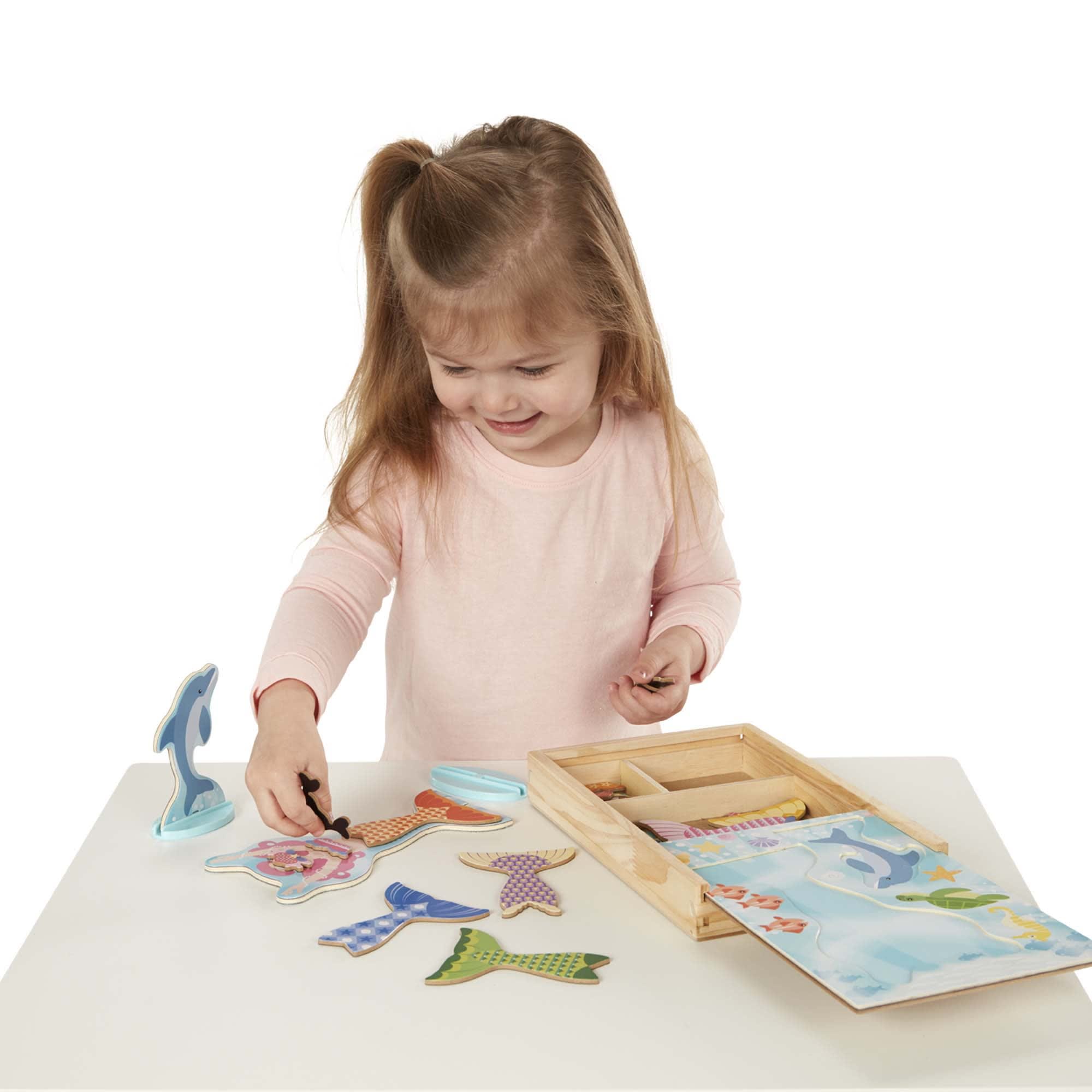 melissa and doug mermaid magnetic