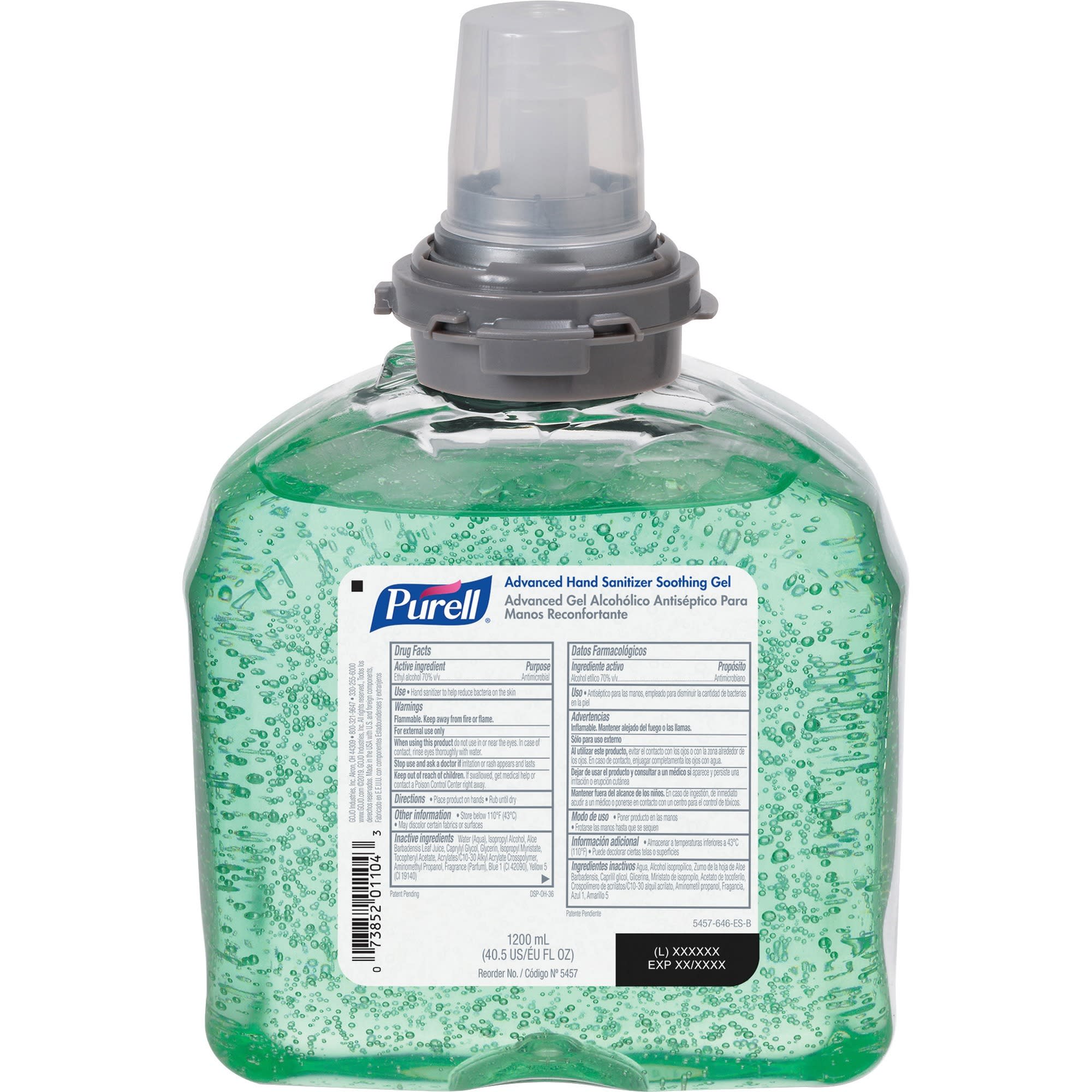 Purell Ltx 7 Instant Hand Sanitizer Refill 23 7 Fl Oz 700 Ml Hands