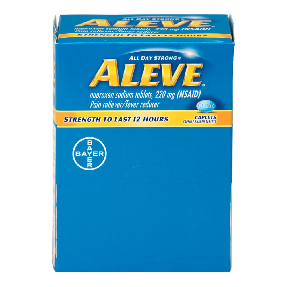 Aleve® Pain Reliever Tablets, 1 Tablet Per Packet,